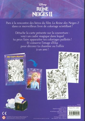 Produktbild: La reine des neiges 2 : mon cadre magique