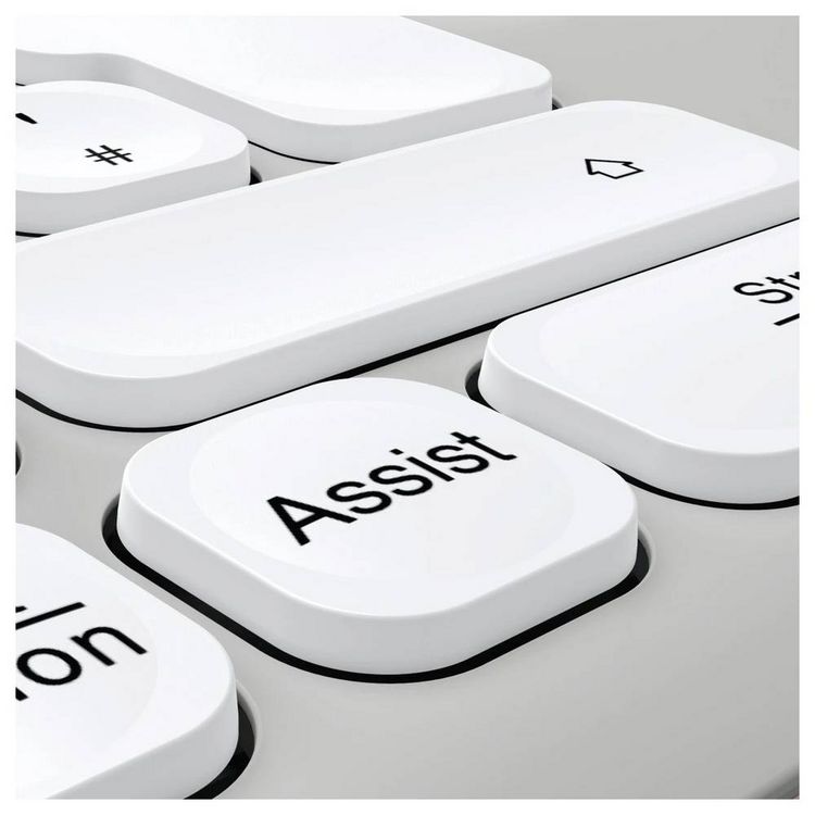 Produktbild: Hama Multi-Device-Tastatur-Maus-Set "WKM-550", kabellos, Funk/BT, WS, QWERTZ DE Kabellos Tastatur, Maus-Set Deutsch, QWERTZ Grau, Wei&szlig;