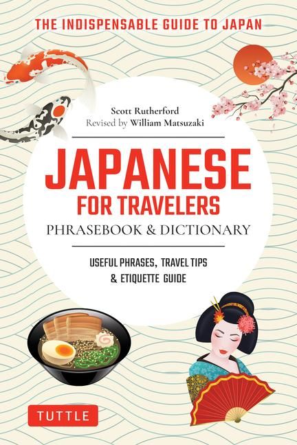 Produktbild: Japanese for Travelers Phrasebook & Dictionary