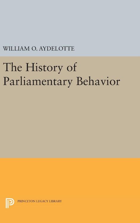Produktbild: The History of Parliamentary Behavior