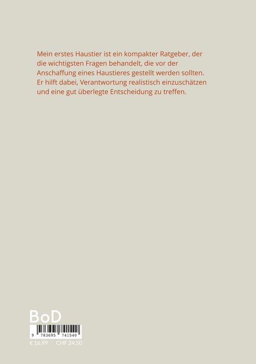 Produktbild: Mein erstes Haustier
