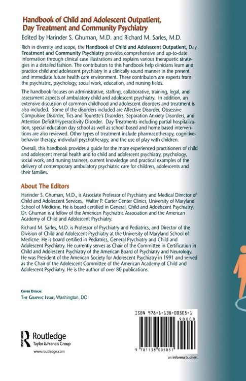 Produktbild: Handbook Of Child And Adolescent Outpatient, Day Treatment A