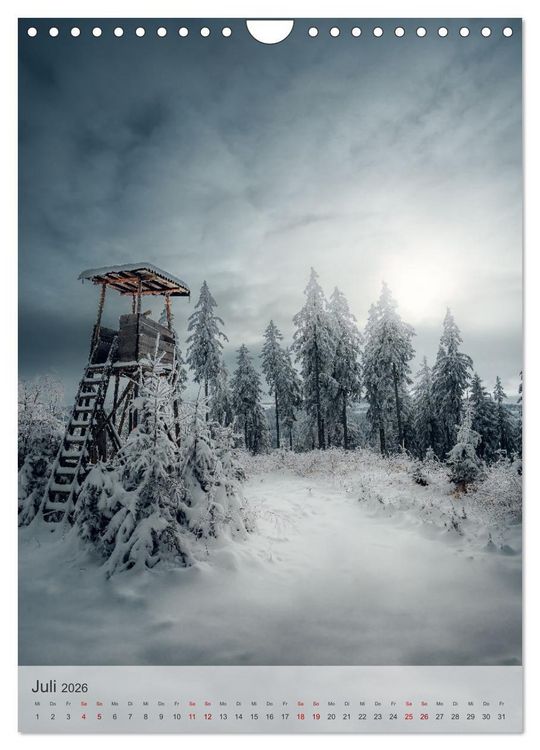 Produktbild: Winter Spaziergang (Wandkalender 2026 DIN A4 hoch), CALVENDO Monatskalender