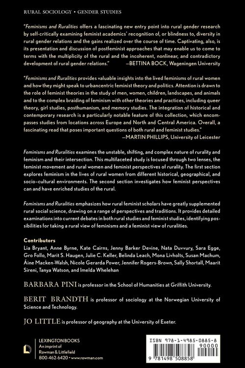 Produktbild: Feminisms and Ruralities