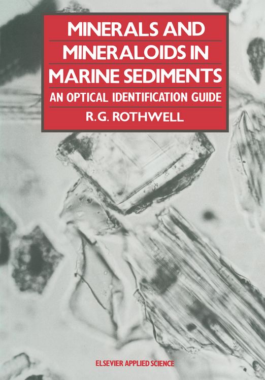 Produktbild: Minerals and Mineraloids in Marine Sediments