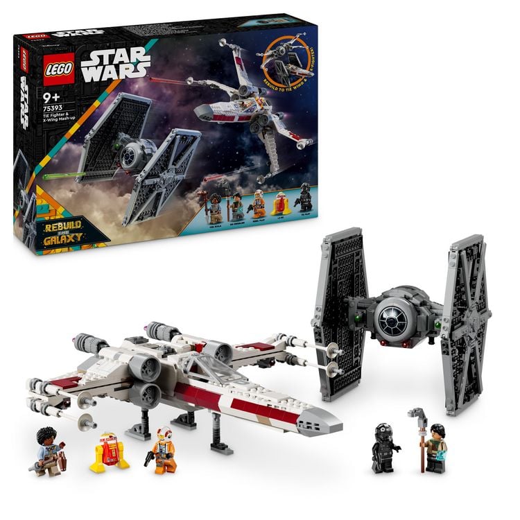 Bild vom Artikel LEGO Star Wars 75393 Mashup aus TIE Fighter & X-Wing - Sternjäger Set vom Autor 