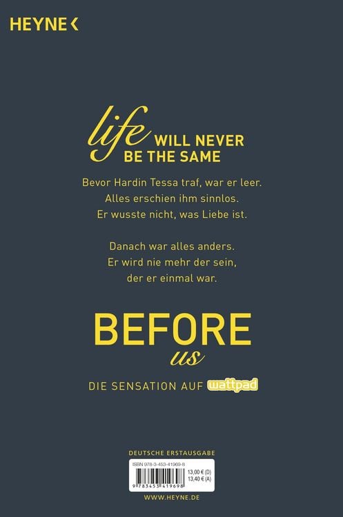 Produktbild: Before us / After Band 5