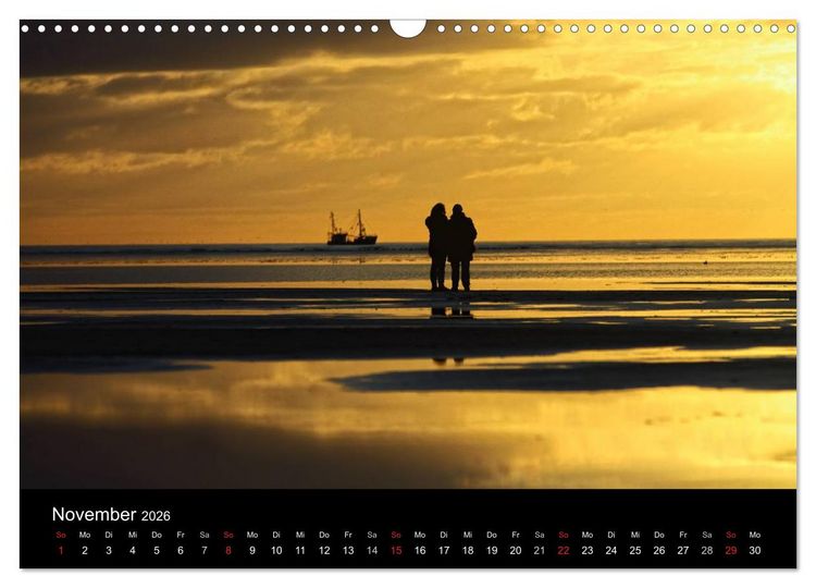Produktbild: St. Peter-Ording (Wandkalender 2026 DIN A3 quer), CALVENDO Monatskalender