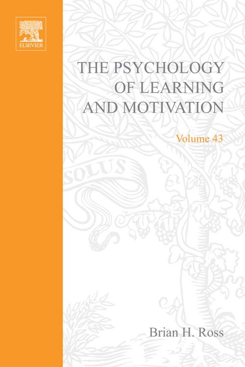 Produktbild: Psychology of Learning and Motivation