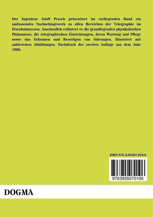 Produktbild: Handbuch des Telegraphendienstes der Eisenbahnen
