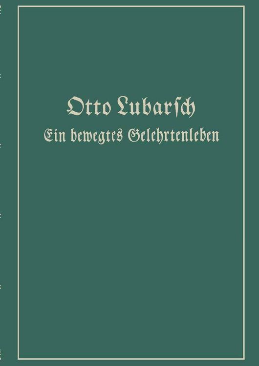 Produktbild: Ein bewegtes Gelehrtenleben