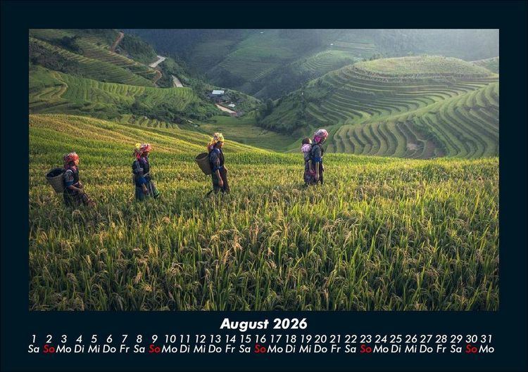 Produktbild: Landschaftskalender 2026 Fotokalender DIN A5