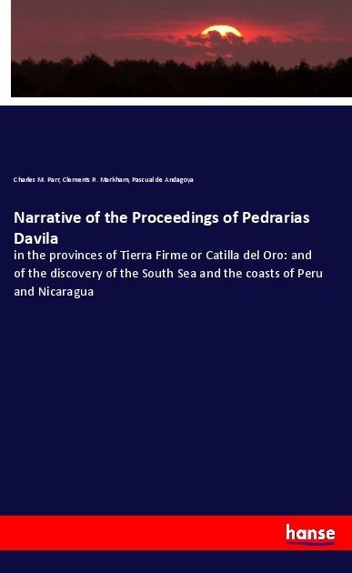 Produktbild: Narrative of the Proceedings of Pedrarias Davila