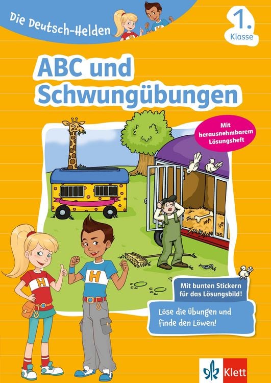 Produktbild: Die Deutsch-Helden ABC und Schwung&uuml;bungen 1. Klasse