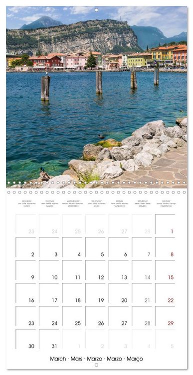 Produktbild: Lovely impressions from LAKE GARDA (Wall Calendar 2026 12 &times; 12 Inch) CALVENDO 12 Month Wall Calendar