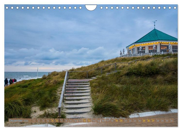 Produktbild: Nordsee Insel Norderney (Wandkalender 2026 DIN A4 quer), CALVENDO Monatskalender