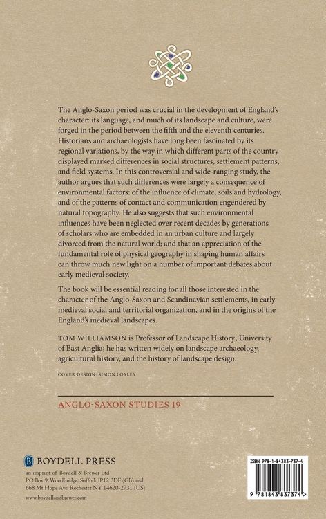 Produktbild: Environment, Society and Landscape in Early Medieval England