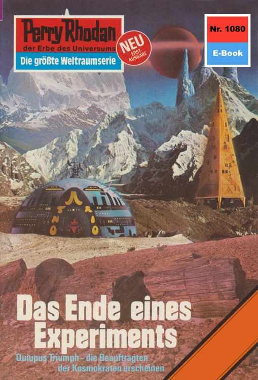 Produktbild: Perry Rhodan 1080: Das Ende eines Experiments