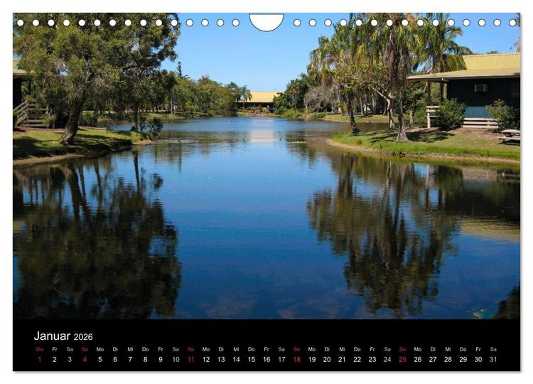 Produktbild: Wildes Australien - Naturparadies 5. Kontinent (Wandkalender 2026 DIN A4 quer), CALVENDO Monatskalender