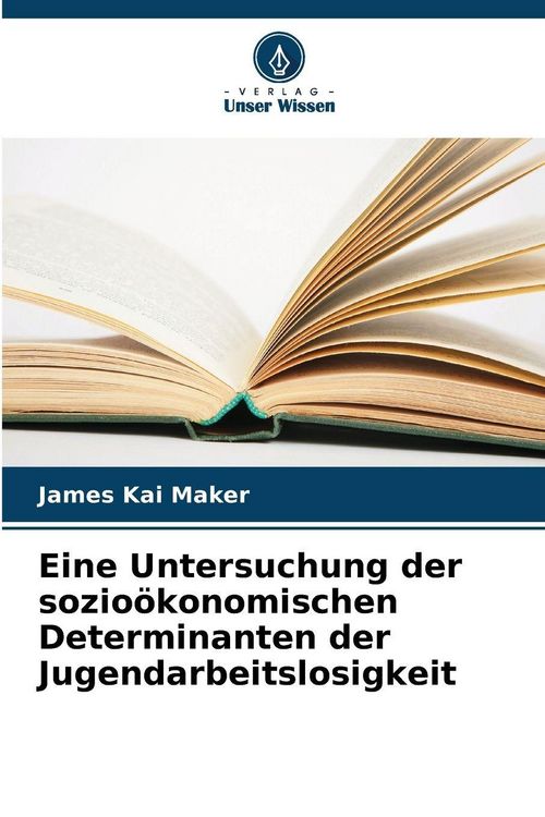 Produktbild: Eine Untersuchung der sozio&ouml;konomischen Determinanten der Jugendarbeitslosigkeit