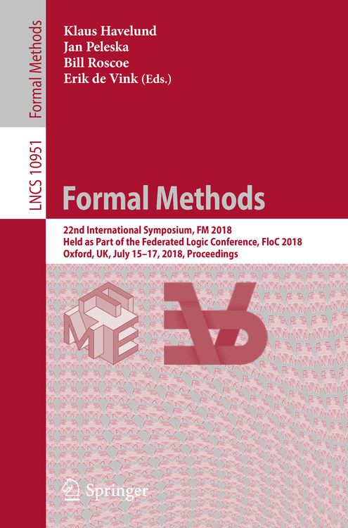 Produktbild: Formal Methods