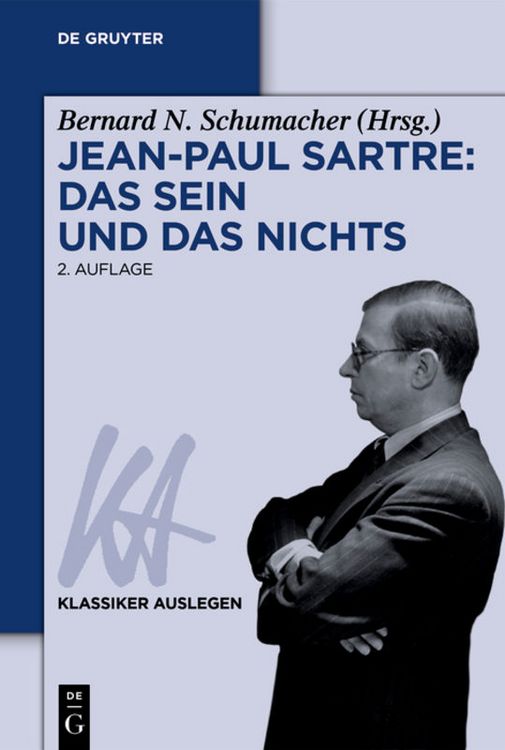 Produktbild: Jean-Paul Sartre: Das Sein und das Nichts