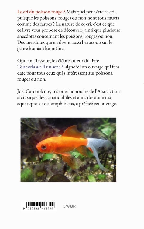 Produktbild: Le cri du poisson rouge
