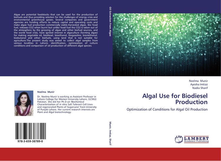 Produktbild: Algal Use for Biodiesel Production