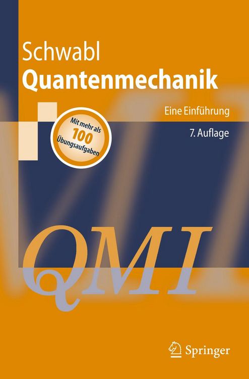 Produktbild: Quantenmechanik (QM I)