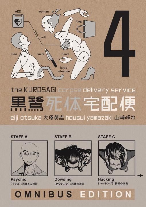 Produktbild: Kurosagi Corpse Delivery Service, The: Book Four Omnibus