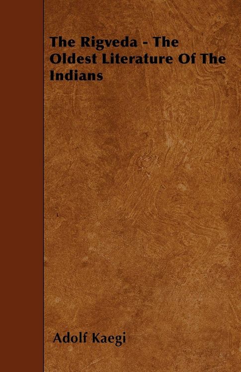 Produktbild: The Rigveda - The Oldest Literature of the Indians