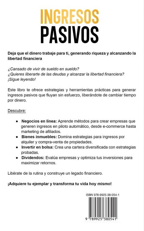 Produktbild: Ingresos Pasivos