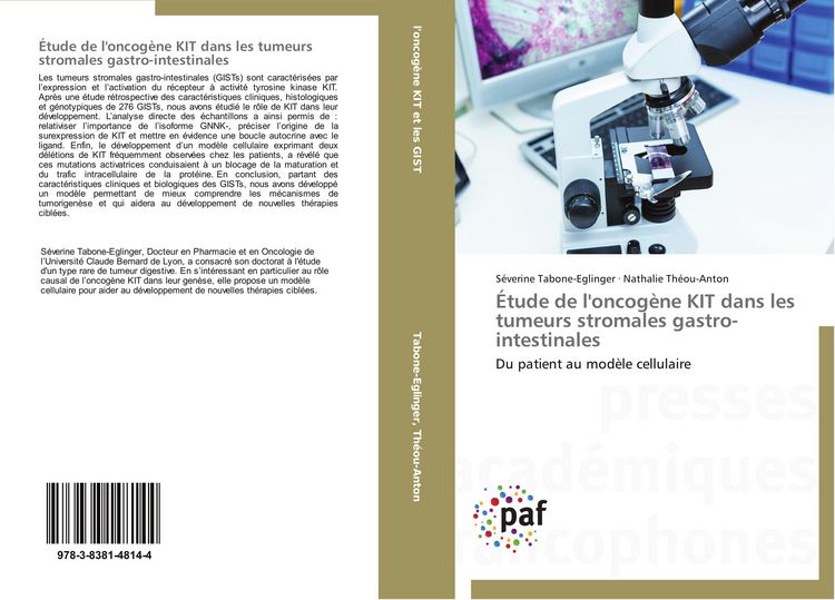 Produktbild: &Eacute;tude de l'oncog&egrave;ne KIT dans les tumeurs stromales gastro-intestinales
