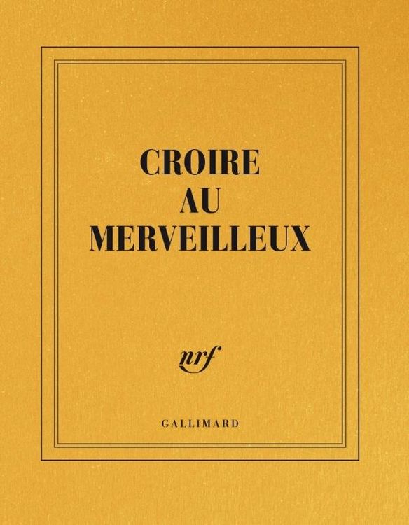 Produktbild: Croire au merveilleux : carnet carr&eacute; couleur lign&eacute;
