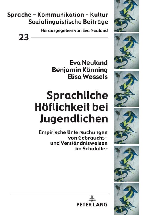 Produktbild: Sprachliche H&ouml;flichkeit bei Jugendlichen