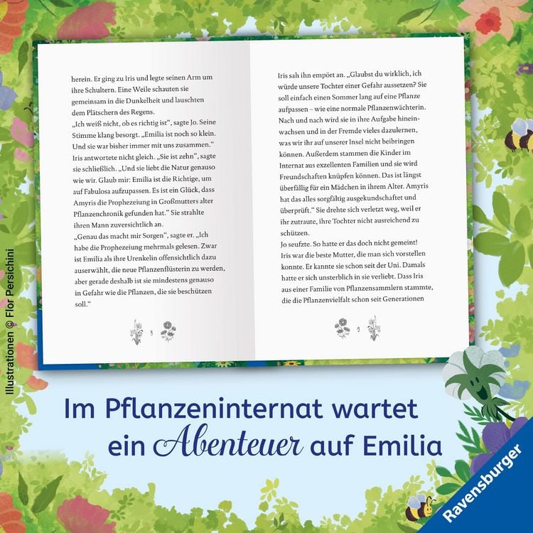 Produktbild: Emilia Blumenherz, Band 1 - Das geheime Pflanzeninternat