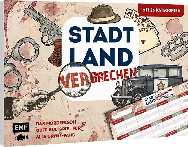 Bild vom Artikel Stadt, Land, Verbrechen - Das mörderisch gute Kultspiel für alle Crime-Fans vom Autor 
