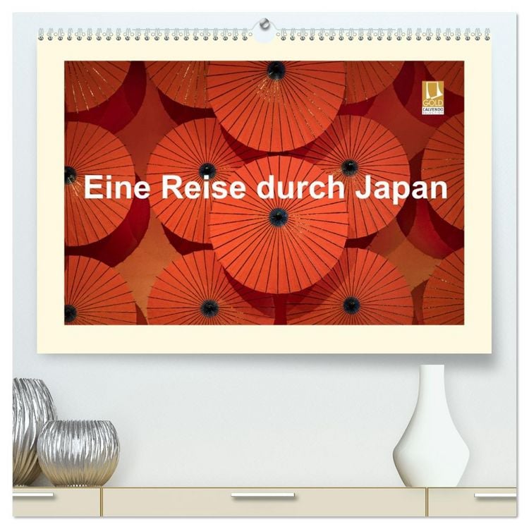 Produktbild: Eine Reise durch Japan (hochwertiger Premium Wandkalender 2026 DIN A2 quer), Kunstdruck in Hochglanz