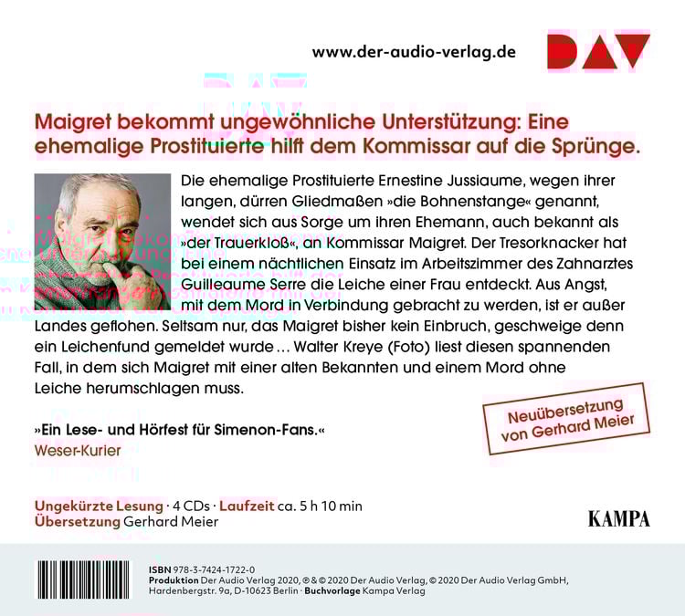 Maigret und die Bohnenstange