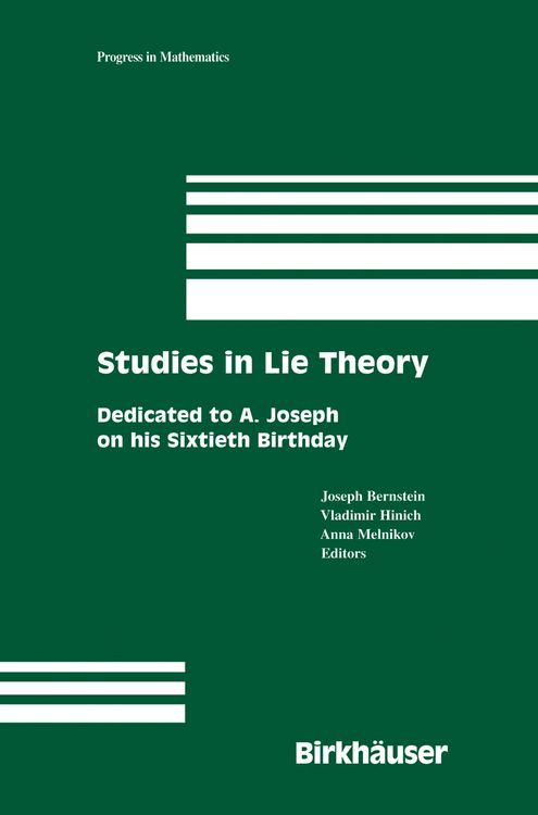 Produktbild: Studies in Lie Theory