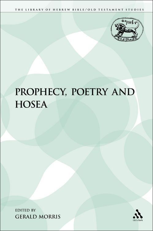 Produktbild: Prophecy, Poetry and Hosea