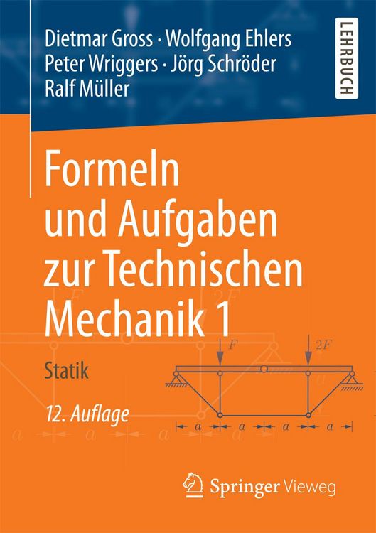Produktbild: Formeln und Aufgaben zur Technischen Mechanik 1