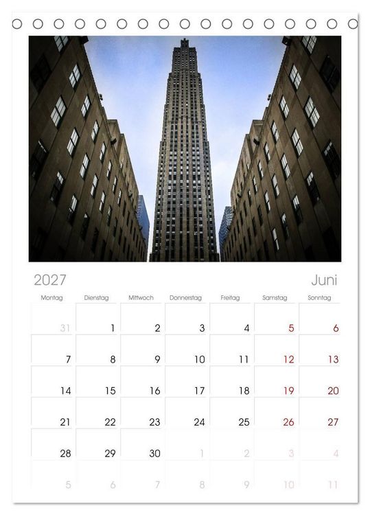 Produktbild: Tischplaner 2027 - New York Shoots (A5 Tischkalender zum Aufstellen) CALVENDO