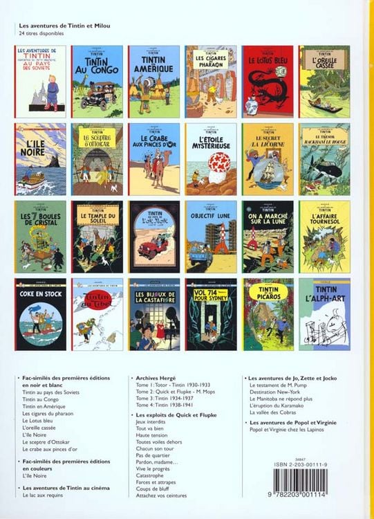 Produktbild: Les Aventures de Tintin - Le Tresor de Rackham le Rouge. Der Schatz Rackhams des Roten, franz&ouml;sische Ausgabe