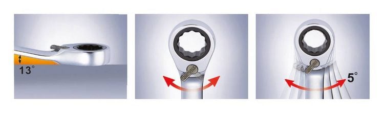 Produktbild: KS Tools 503.5922 503.5922 Ring-Maulschl&uuml;ssel Schl&uuml;sselweite (Metrisch) 22mm