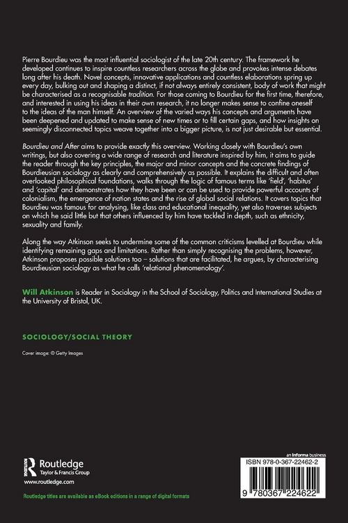 Produktbild: Bourdieu and After