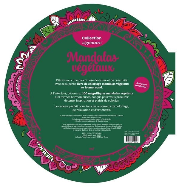 Produktbild: Mandalas V&eacute;g&eacute;taux - Collection signature