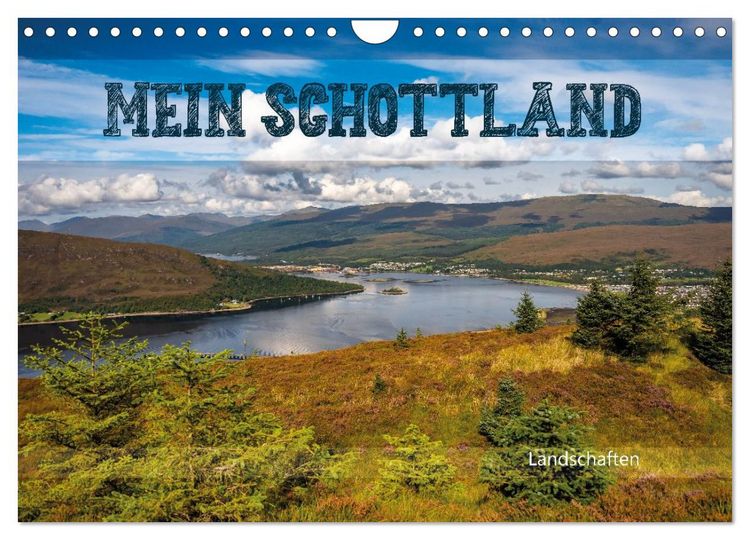 Produktbild: Mein Schottland - Landschaften (Wandkalender 2026 DIN A4 quer), CALVENDO Monatskalender