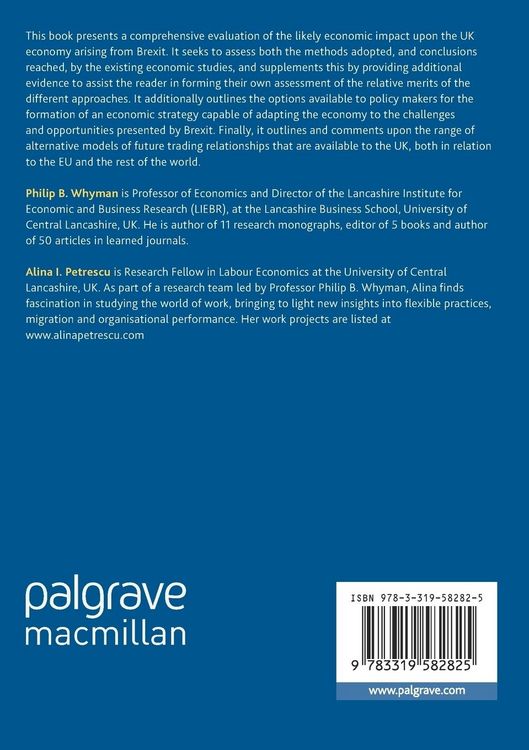 Produktbild: The Economics of Brexit
