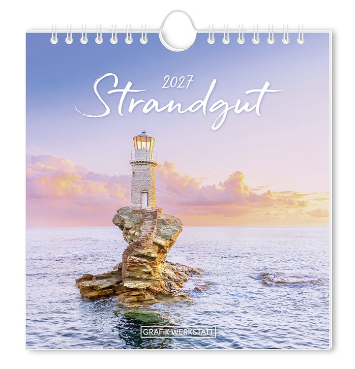 Produktbild: Postkartenkalender 2027 Strandgut